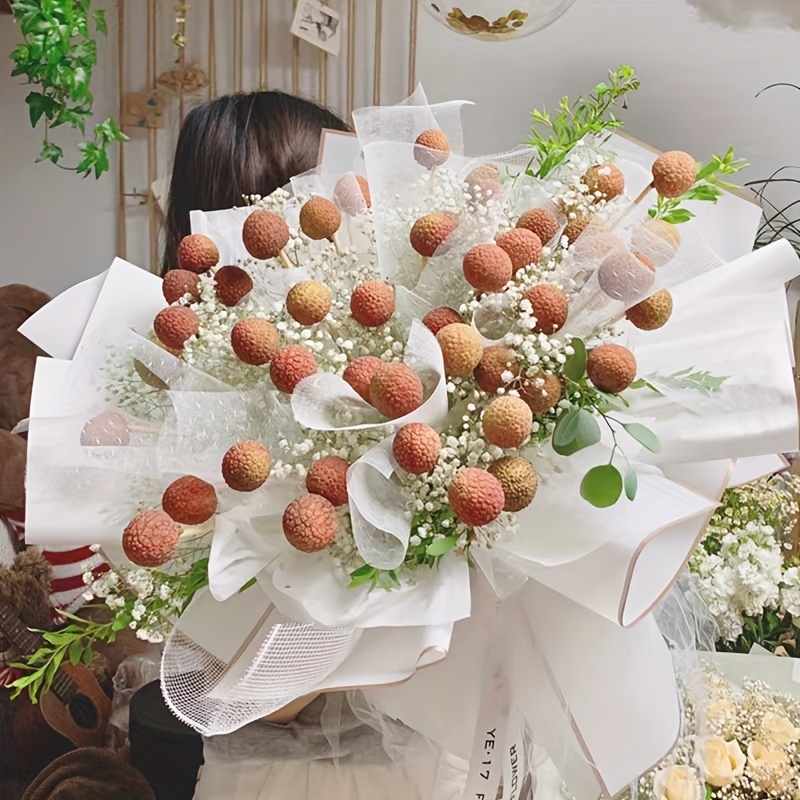 Hojas de papel para envolver Flores, suministros de floristería coreana, a  prueba de agua, ramo de flores frescas, embalaje de regalo, 20 piezas -  AliExpress
