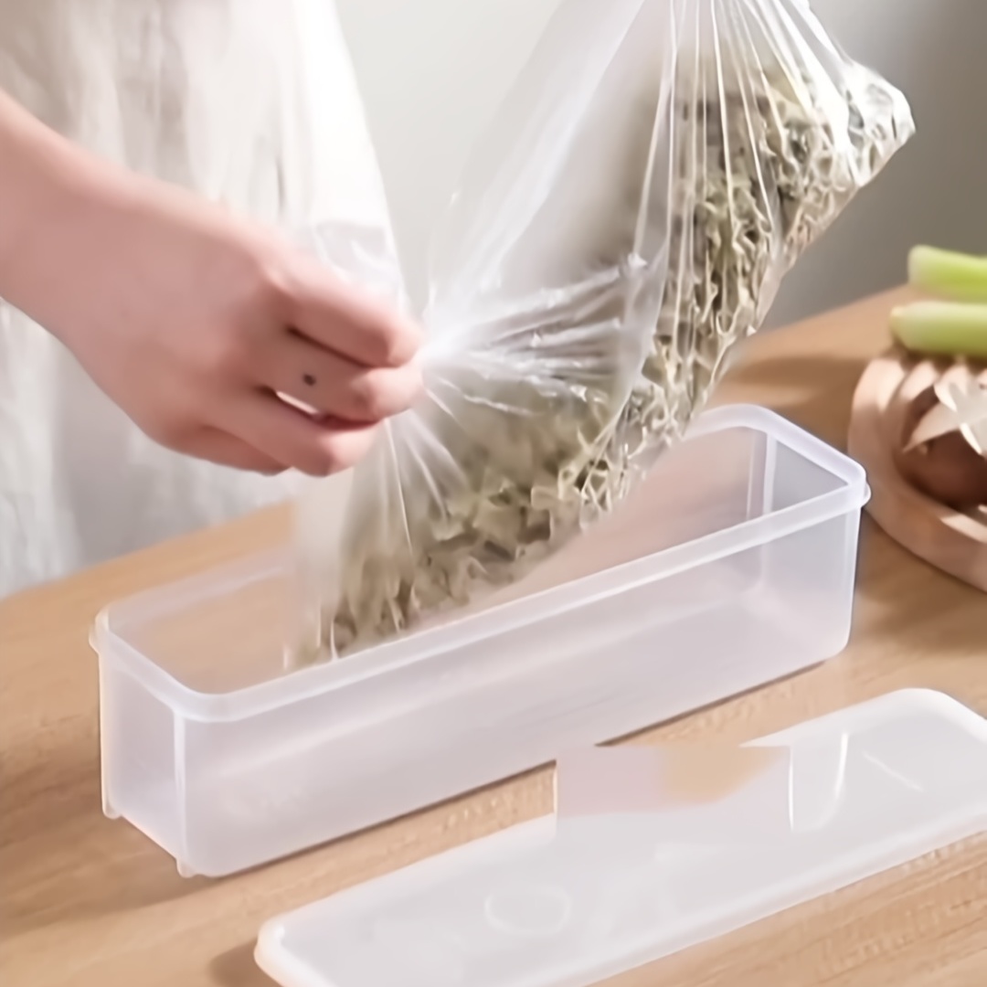 Boite de rangement alimentaire transparente transparent en plastique -  L'Incroyable