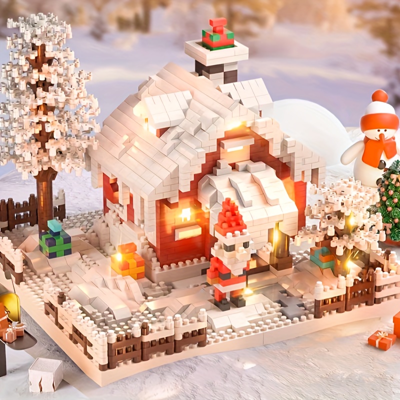 Lego christmas online cottage