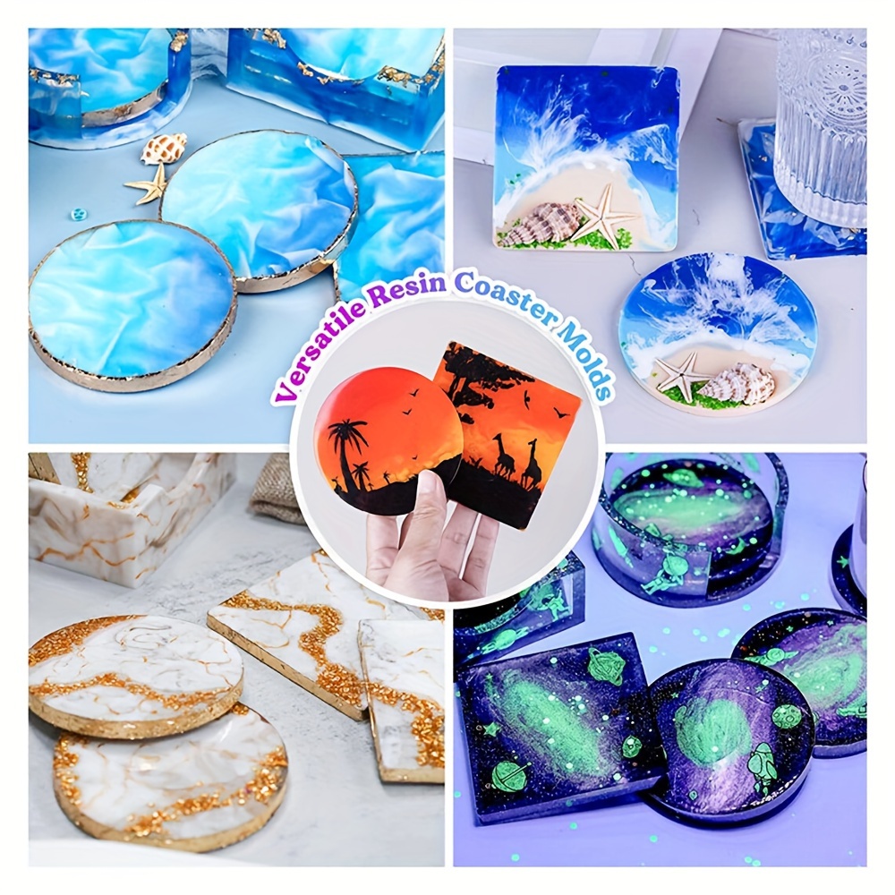 Epoxy Resin Casting Molds Silicone Kit Resin Jewelry Making - Temu