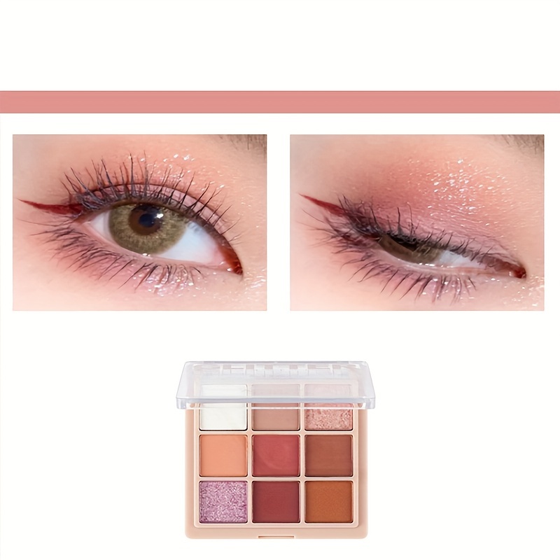 Paleta de sombras de olhos com 39 cores - Maquilhagem com tons mate,  metálicos, brilhantes e com glitter - Conjunto de cosméticos com sombras em  pó