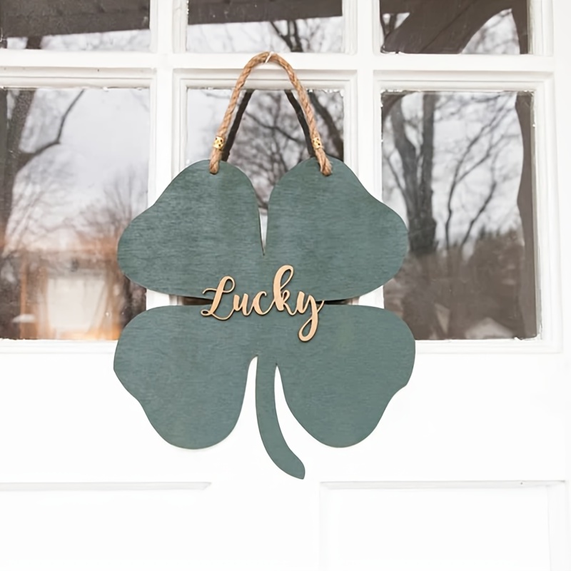 St.patrick's Day Wreath, Irish Decor, St.patrick's Day Door Decor, Shamrock  Door Hanger, St. Patricks Day Door Hanger, Spring Door Decor, Irish Gifts -  Temu Mexico