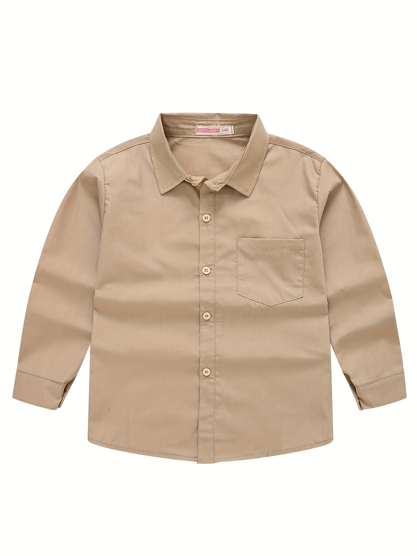  Fommykin Chaqueta tipo camisa de pana para niños pequeños,  manga larga, cuello abotonado, primavera, otoño, ropa para exteriores con  bolsillos, Caqui : Ropa, Zapatos y Joyería