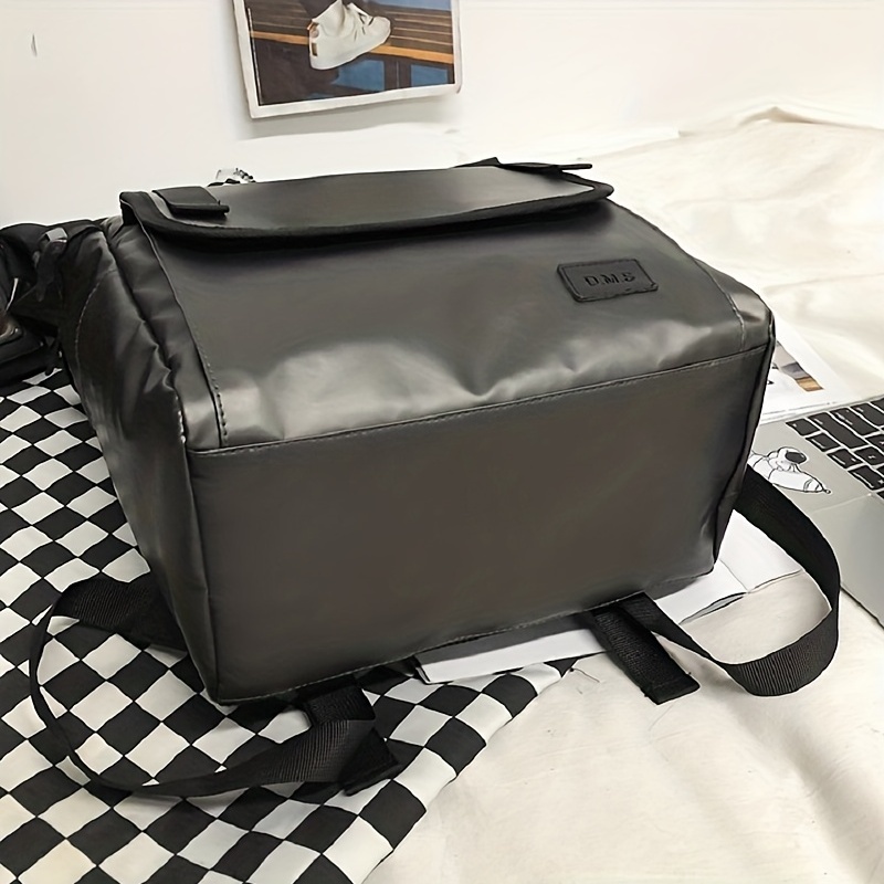 Waterproof Roll Top Flap Backpack for Travel Hiking Lightweight School Daypack
