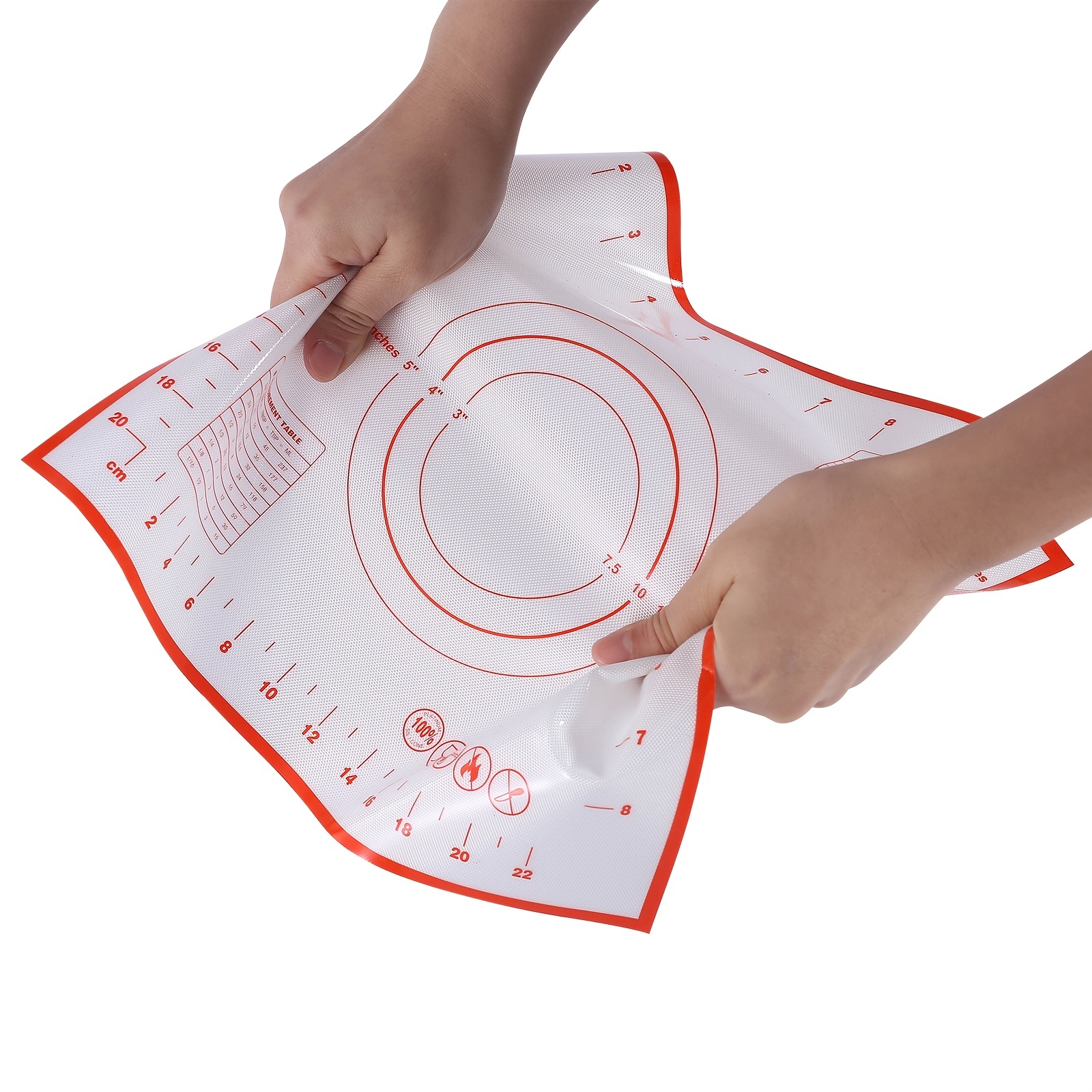 Silicone Baking Mat Kneading Dough Mat Easy to store Thinly - Temu Italy