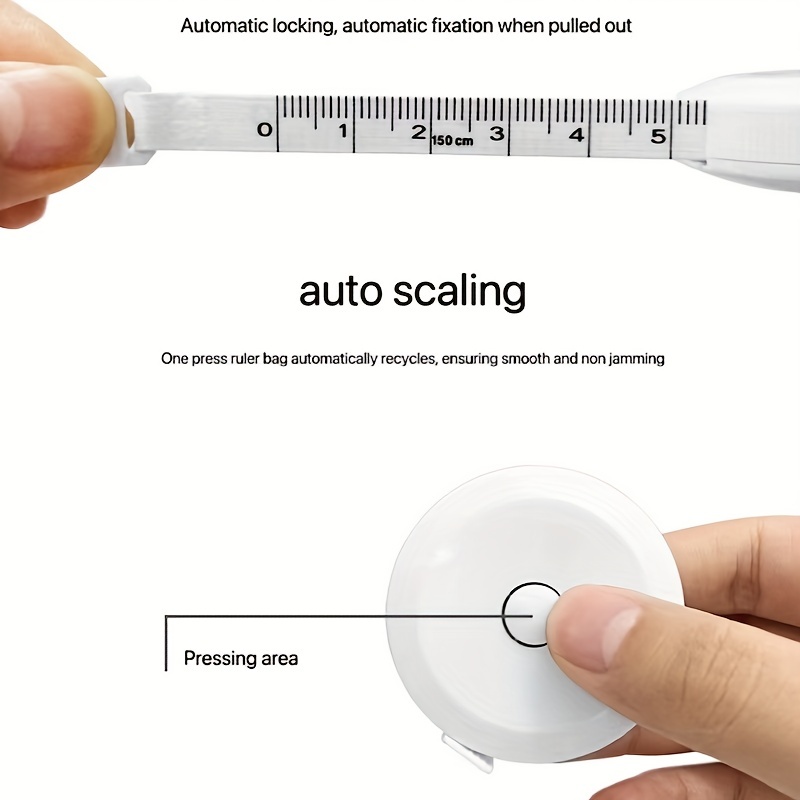 High-precision Tape Measure, Body Measurement Ruler, Clothing Measuring Tape,  Multifunctional Waist Measurement And Clothing Measurement - Temu