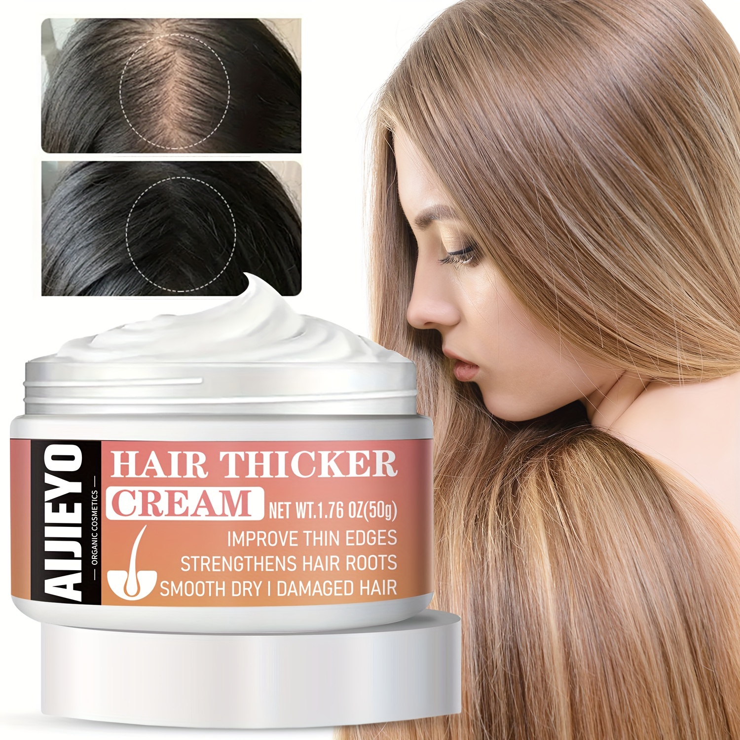 EELHOE Crema Alisadora Caja 150ml EELHOE Crema para alisar el cabello