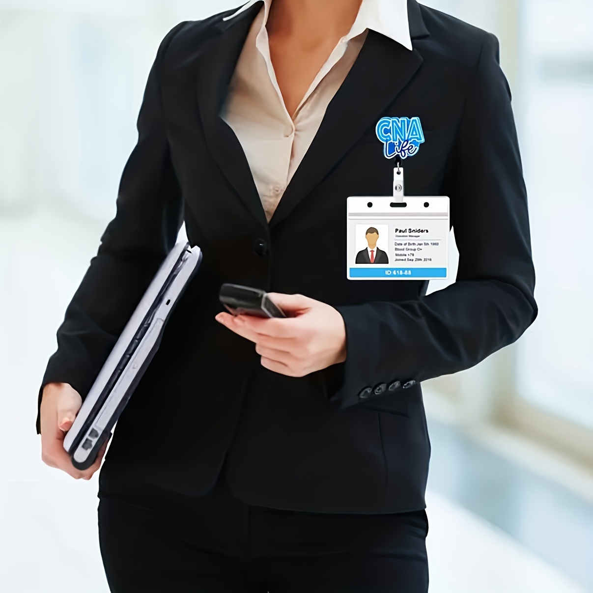 MightyPhine Badge Reels Retractable For Nurses