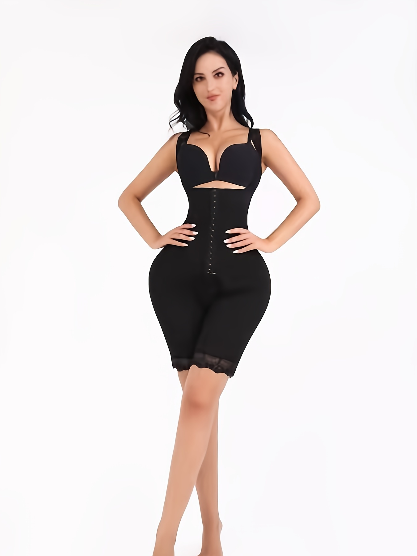 YERKOAD Waist Trainer for Women Shapewear Bodysuit Tummy Contorl Body Shaper  Underbust Corset Thigh Slimmer (3X-Large, Beige) at  Women's Clothing  store