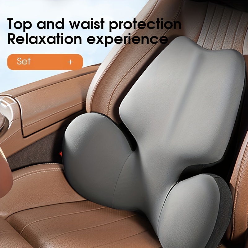 Instantly With Memory Cotton Car Lumbar Support - Perfect For All