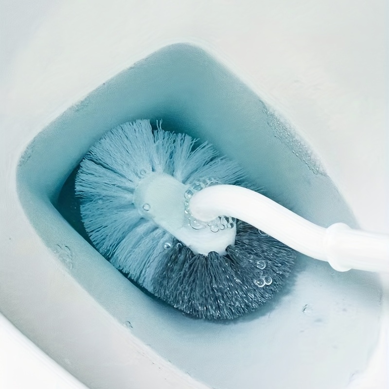 Easy to clean Silicone Toilet Brush With Holder Keep Your - Temu