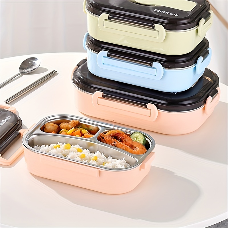 Portable Lunch Box For School And Office Workers - Temu