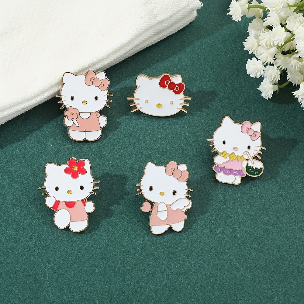 Senza Spilli® Handcrafted Magnetic Brooch Pop Culture Hello Kitty 