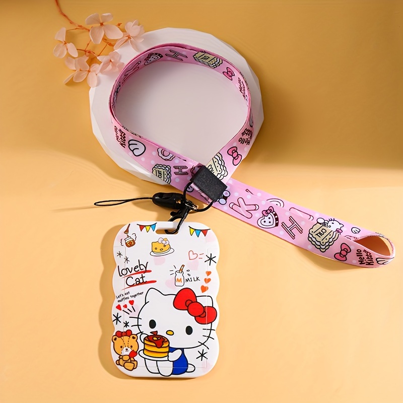 Hello Kitty My Melody Kuromi Cinnamoroll Pochacco Id Badge Holder