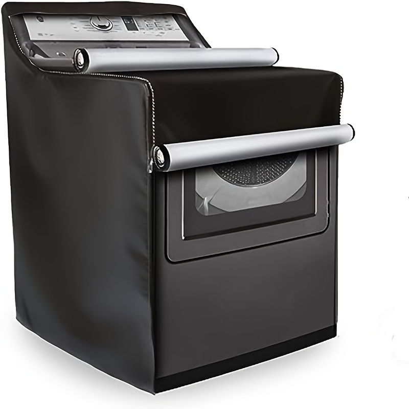 Fundas para lavadora que se adaptan a la mayoría de lavadoras/secadoras de  carga superior, impermeables, a prueba de polvo, resistentes al sol (27 x