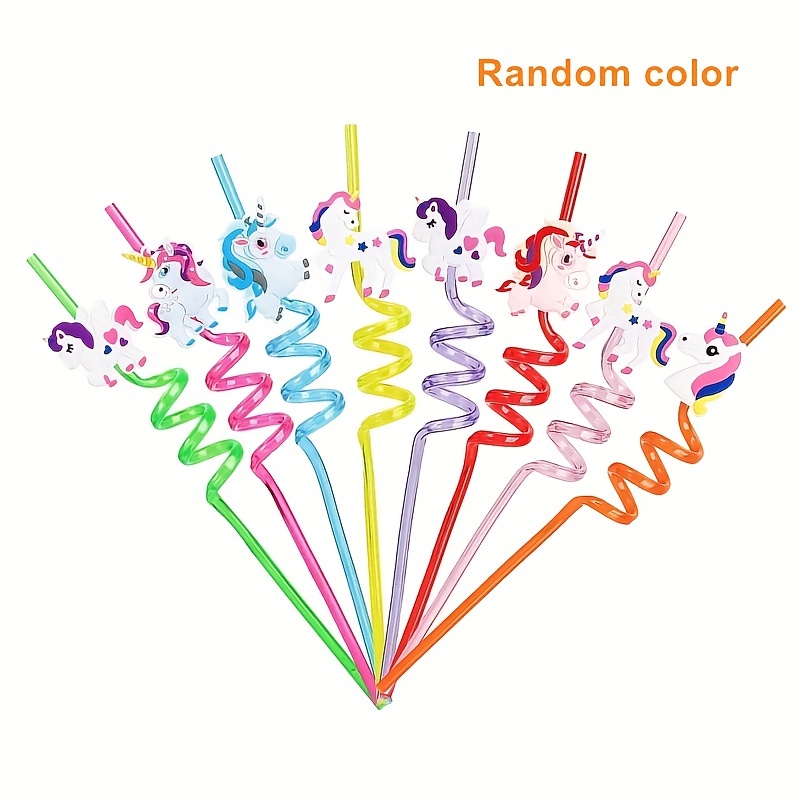 Reusable Straws for Kids - Party Decorations