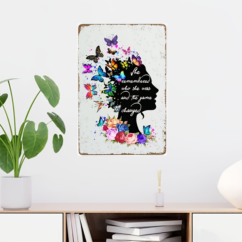 Motivational Wall Art Office Decor for Women Work From Home Sign