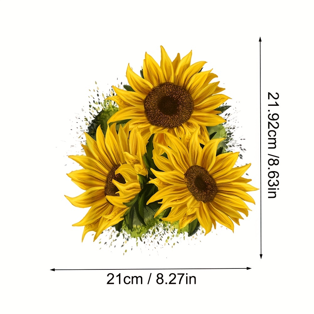 Sunflower Christian waterbottle sticker