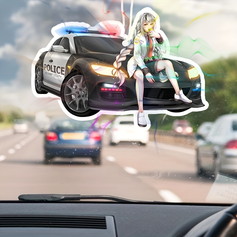 1pc /12pcs Anime Auto Lufterfrischer Suspension Rückspiegel - Temu