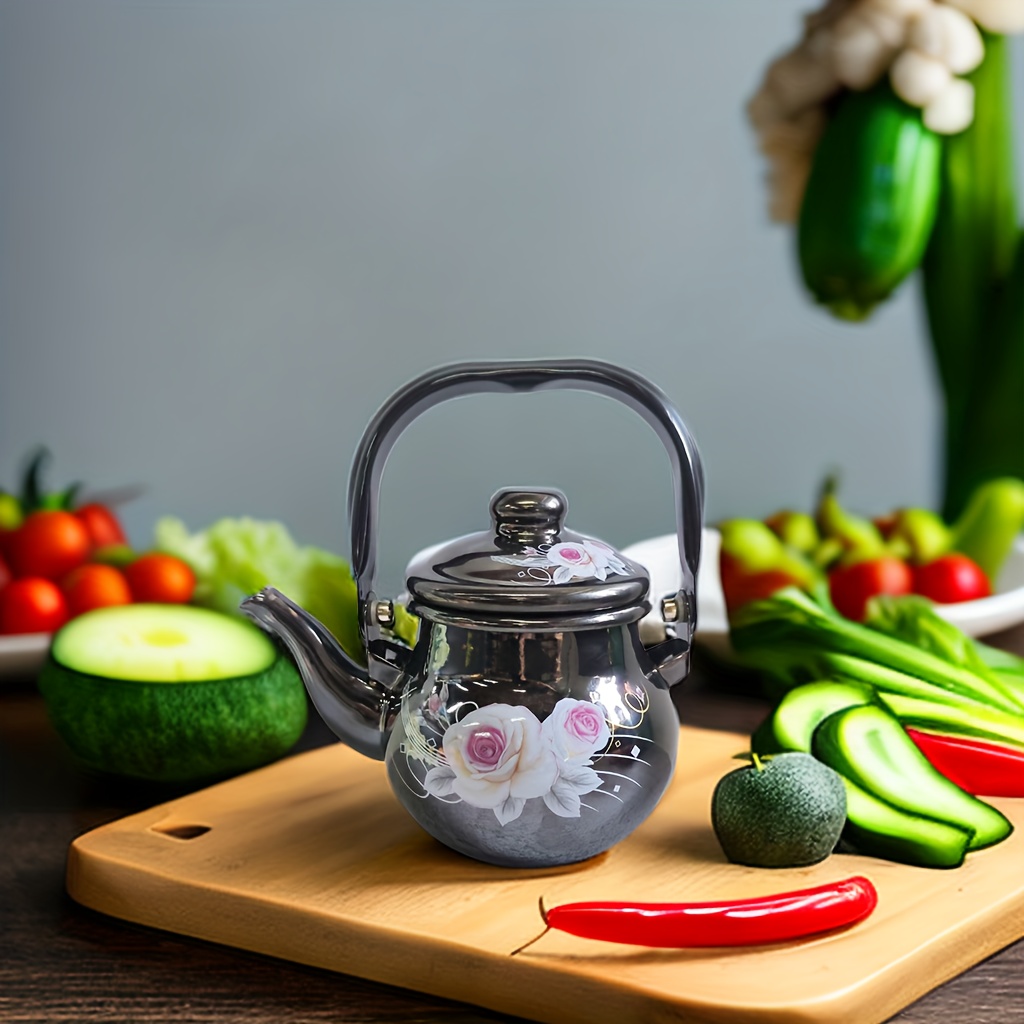 small enamel coffee pot