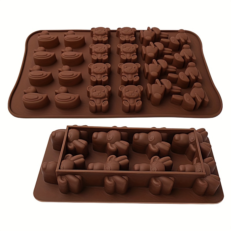 Deliciously Decorate Your Treats With This Chocolate Silicone Mold! - Temu