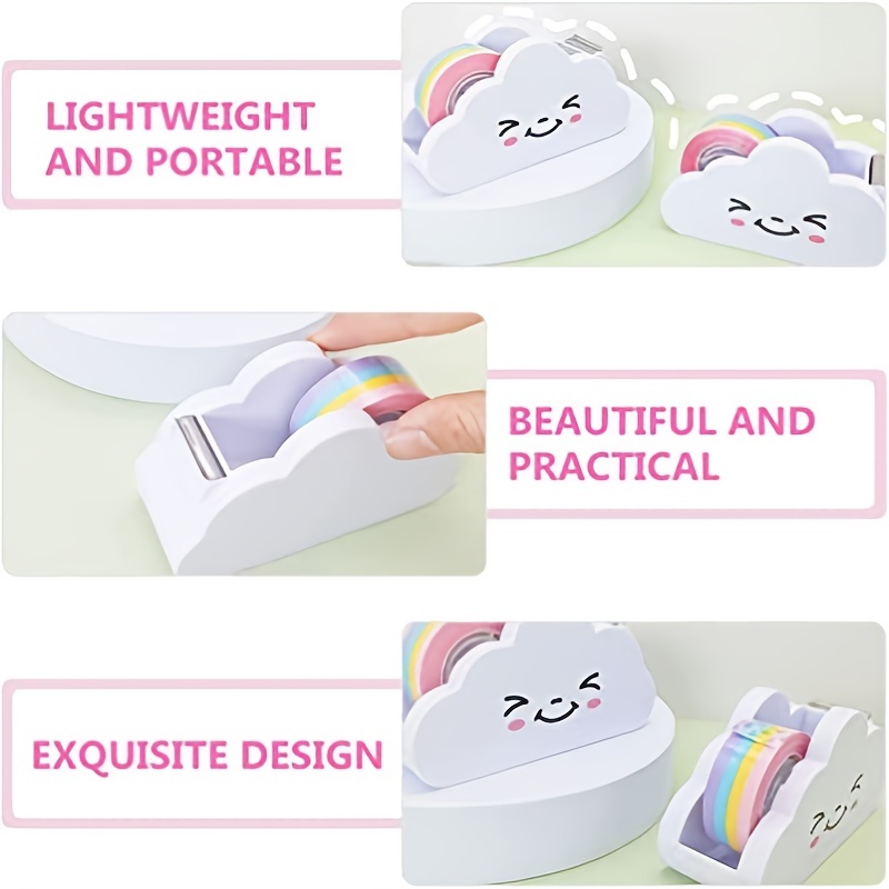 Rainbow Tape Cloud Cutter The Perfect Gift For Office Home - Temu