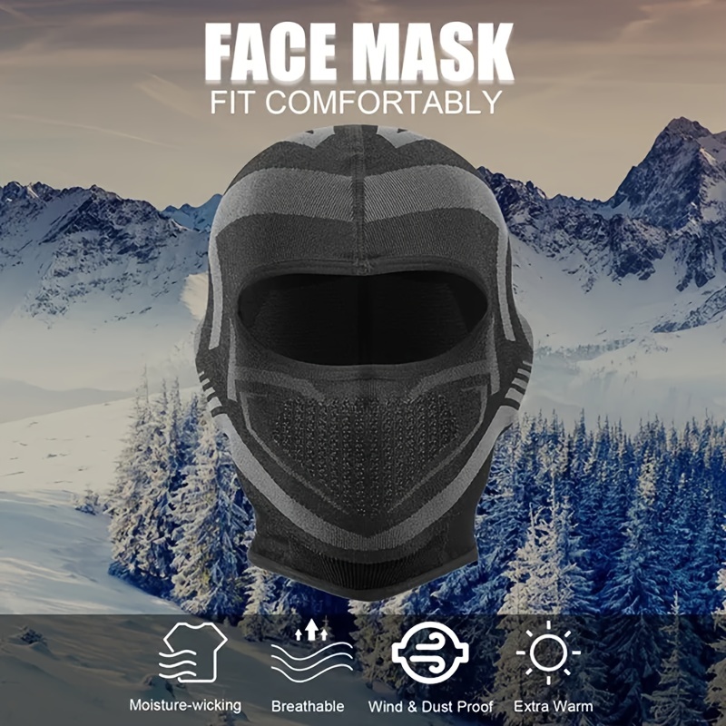 Automne et hiver nouvelle tête de sport professionnelle pour hommes et  femmes, équitation, ski, protection du cou coupe-vent, masque chaud pour le  visage complet - Temu Belgium