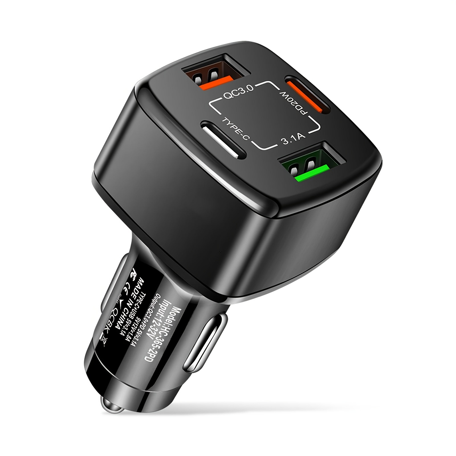Chargeur Rapide iPhone 20W,38W Chargeur iPhone Voiture USB C