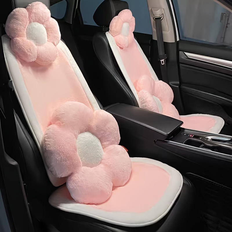 New Car Heated Seat Cushion, Winter Plush Single Piece Car Seat