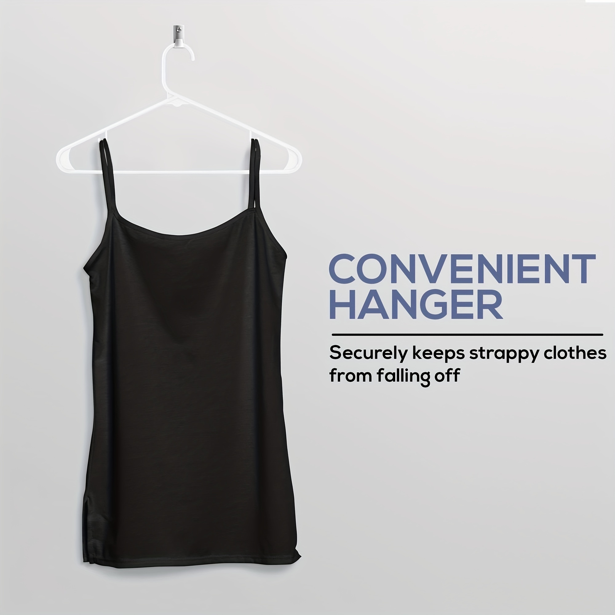 Plastic Clothes Hangers With Hooks Wet And Dry Coat Hanger - Temu