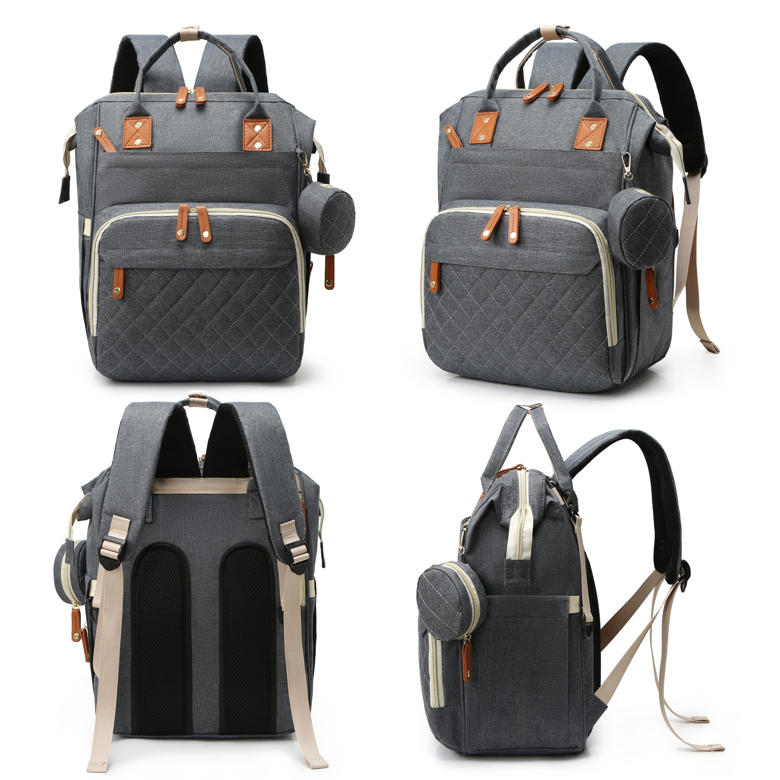 Diaper Bag Backpack Travel Baby Changing Waterproof Stylish