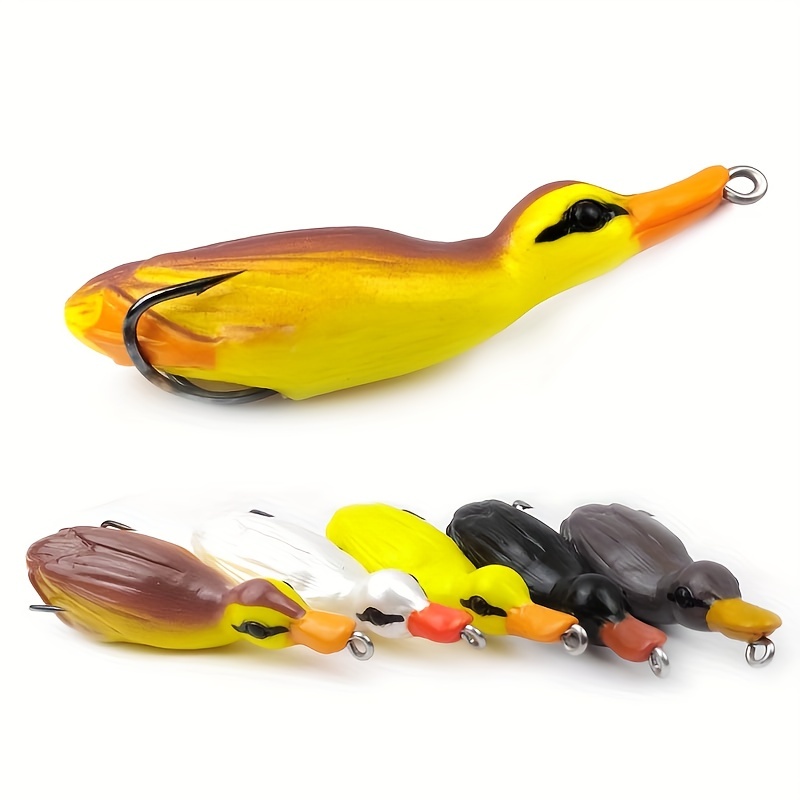 Duck Topwater Fishing Lure Artificial Bait Silicone Fishing Lures