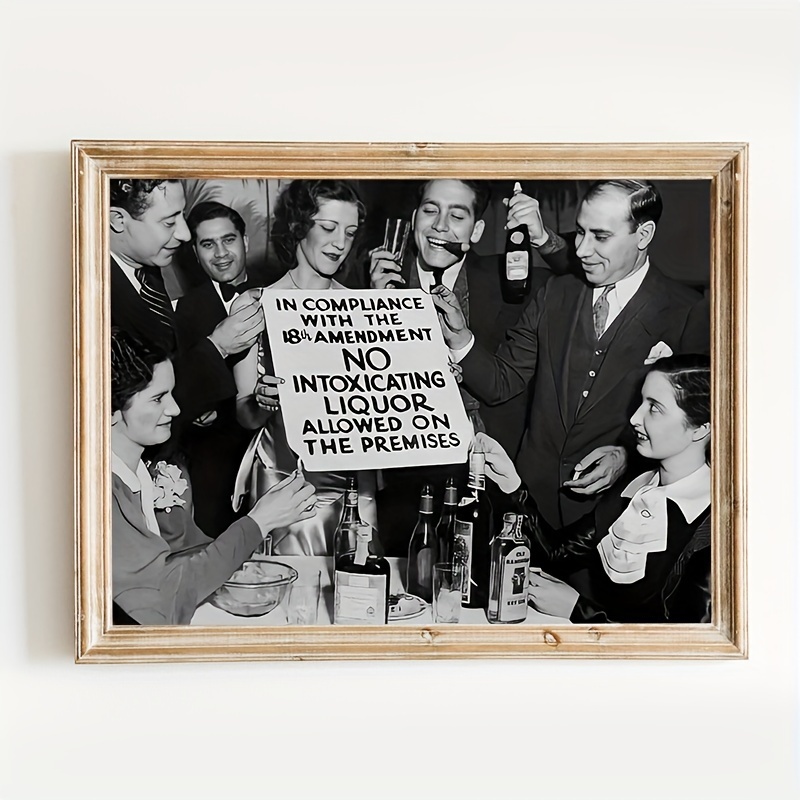 Prohibition Wall Art