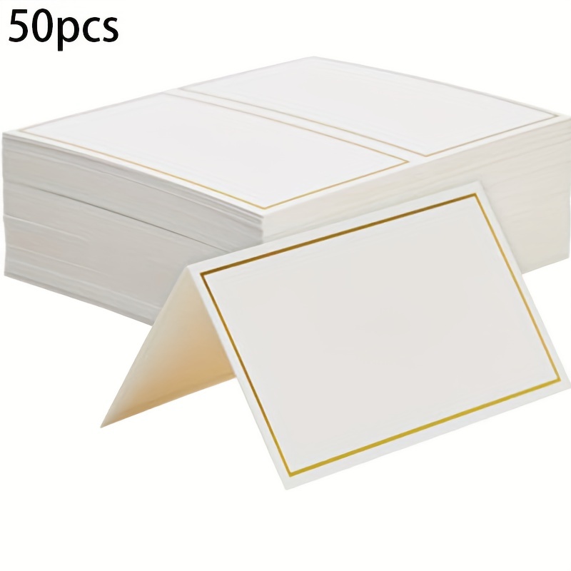 Double sided White Card Paper Photo Card Small Card - Temu