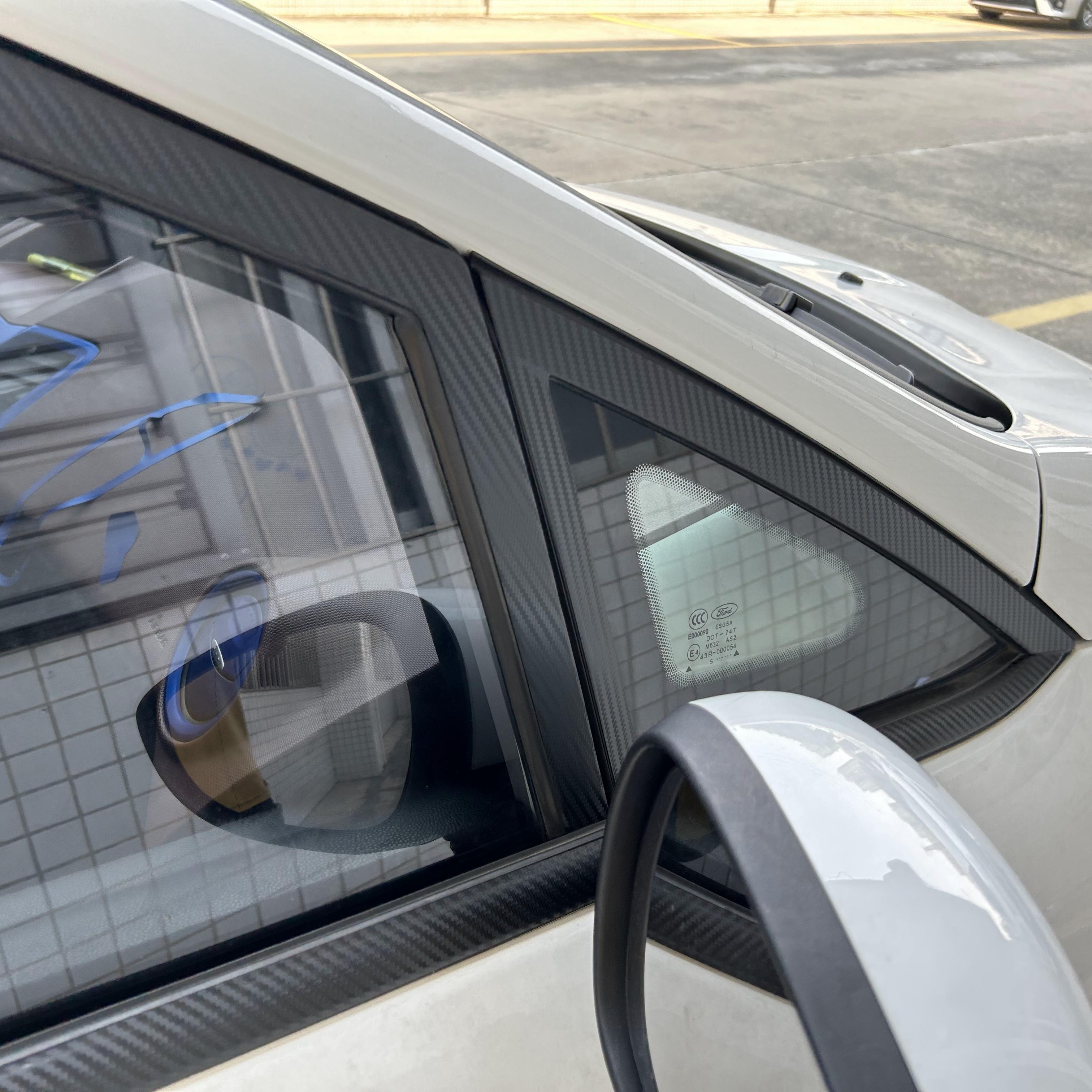 Ford Fiesta 2009 2014 Sedan Window Chrome Delete Blackout - Temu