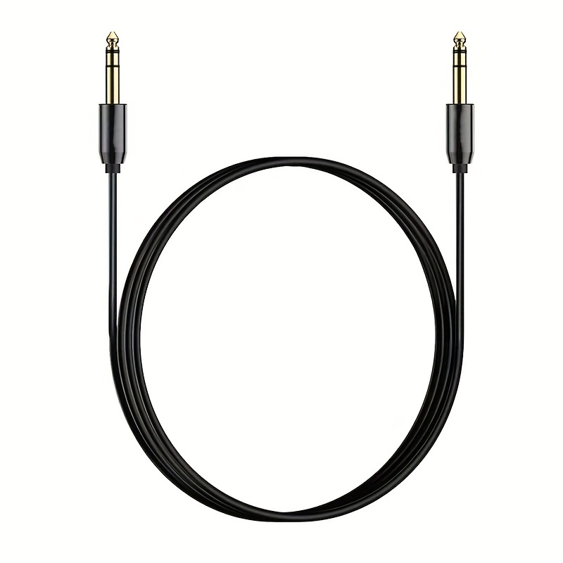 Guitar Cord Instrument Cable - Pro Audio Wire Electric Music Straight Gold  Jack 609132684159