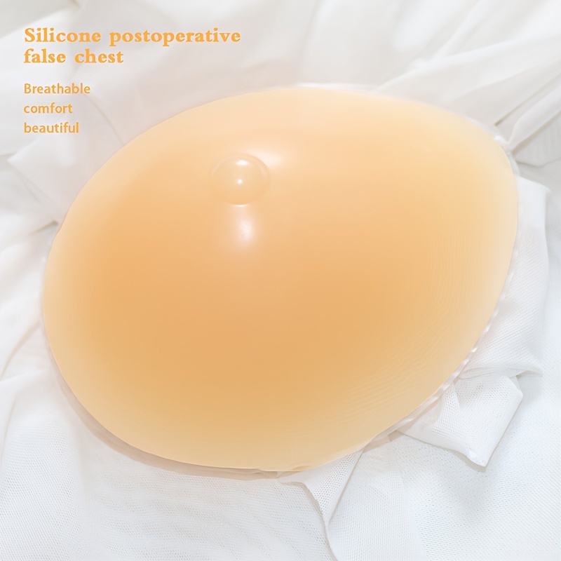 Silicone breast enhancer pads Bra Inserts Elliptical Shaped Breast Enh –