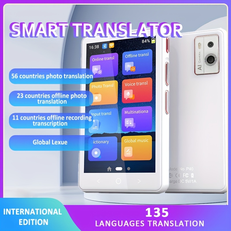 Dispositivo Traduttore Lingua 137 Lingue Dispositivo - Temu Italy