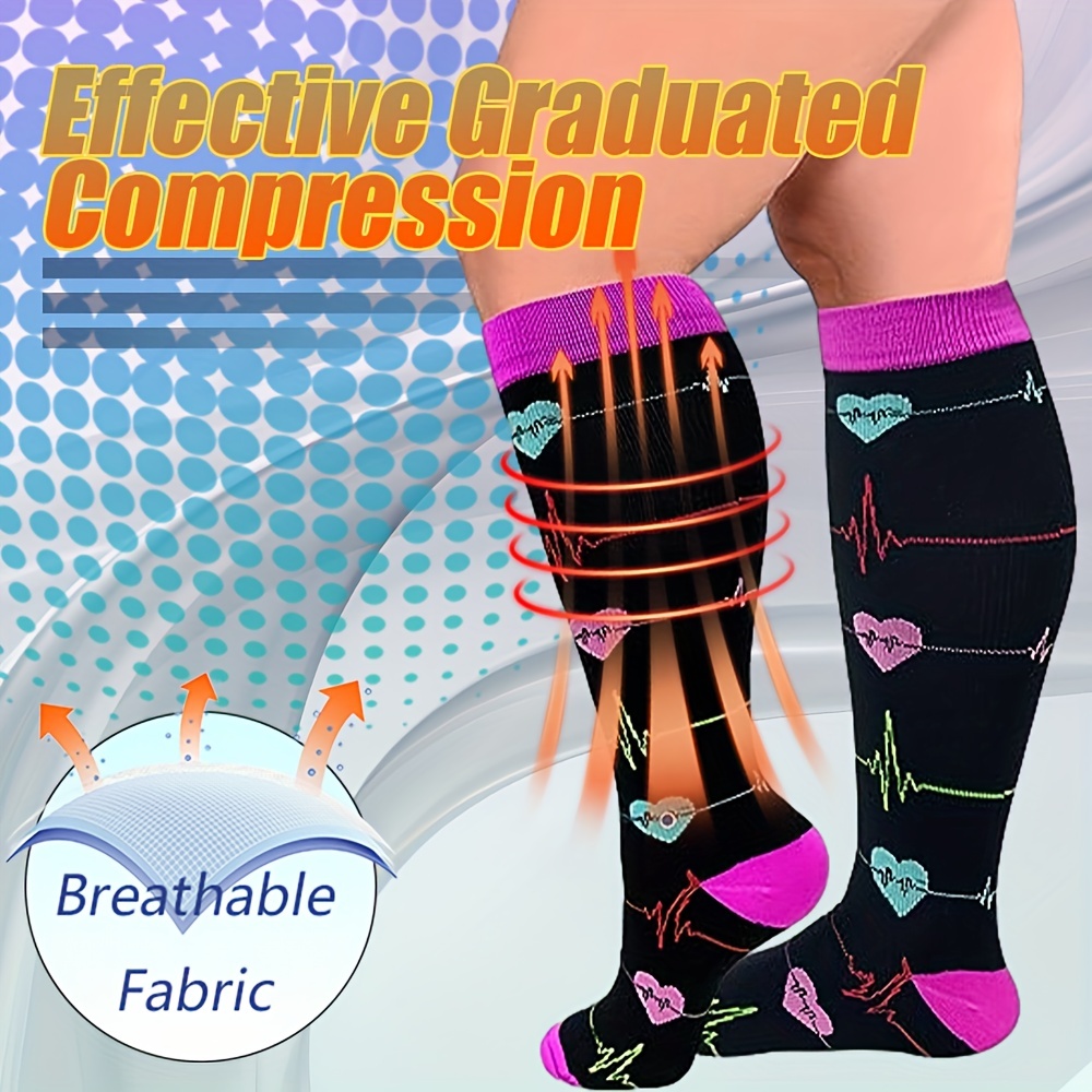 Below Knee Compression Socks - Temu