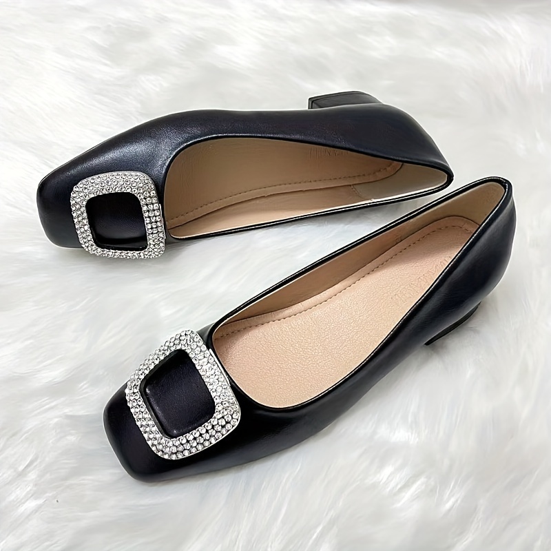 damen pumps strass schnallendekor elegante pumps Temu Germany