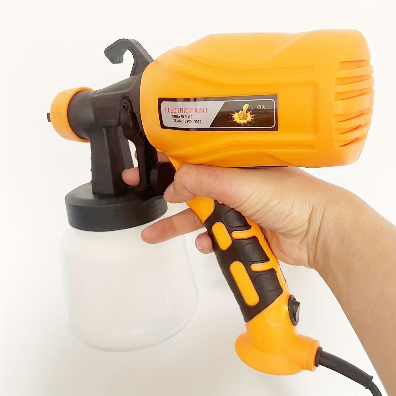 Us Plug High Power Spray Gun Paint Spray Gun Electric Latex - Temu