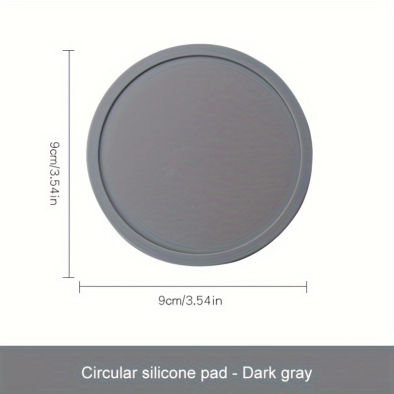 Image of 1pc Silicon Sealing Wax Board Pad, Wax Seal Stamps Silicone Mold Pad, Fire Paint Seal Pad, Reusable Silicone Pad, For Wax Sealing Projects, Sealing Fixer Envelope Invitation Diy Making Tool[]