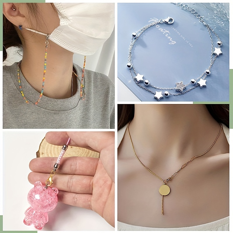 100 Uds. Cierres Langosta Pulseras Collares Diy Accesorios - Temu