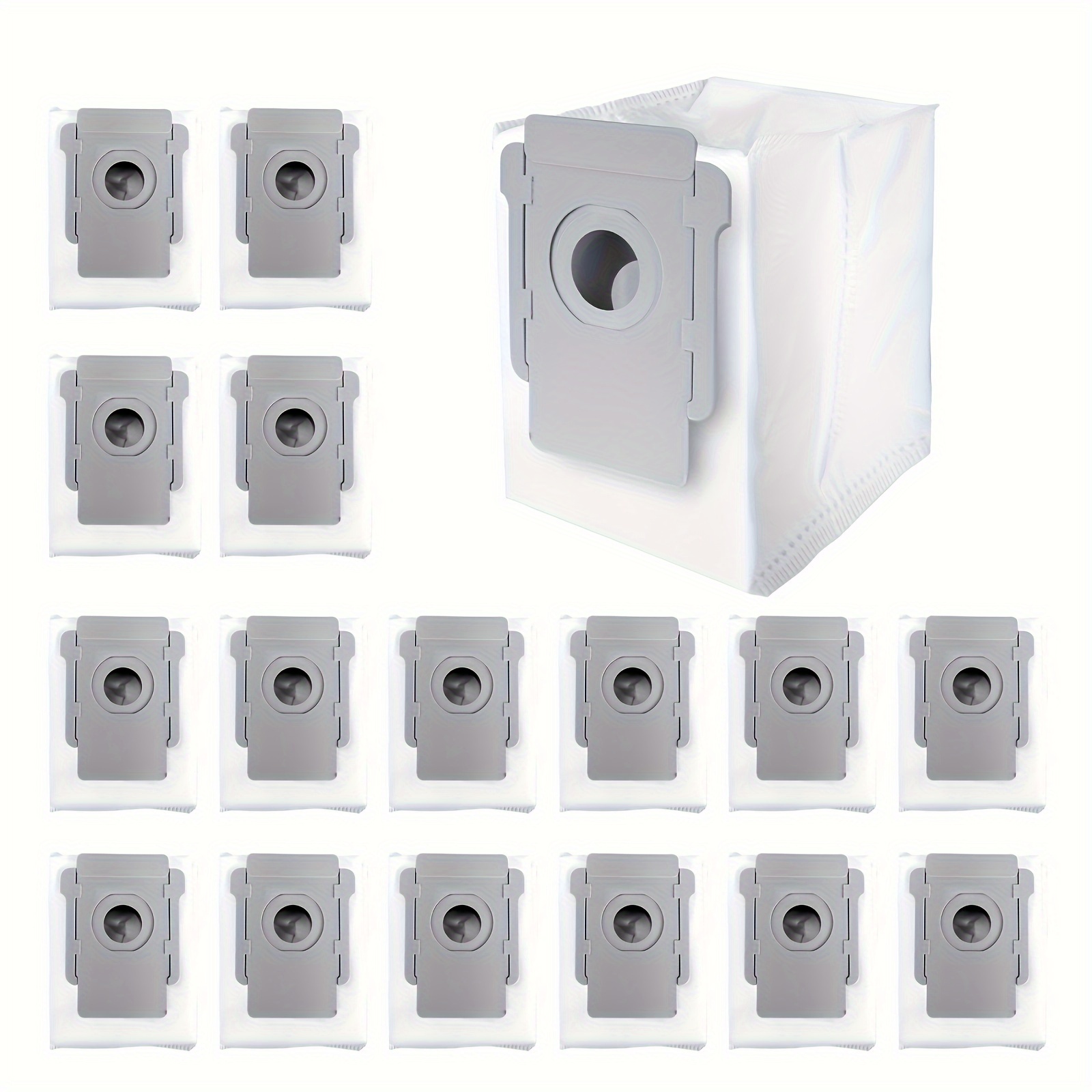 Lot de 10 sacs d'aspirateur pour iRobot Roomba i7, i7+, i8, i8+, i3, i3+,  i4, i4+, i6, i6+, j7, j7+, s9, s9+, s9Plus, s9Plus, s9Plus, sacs à  poussière pour tous les modèles