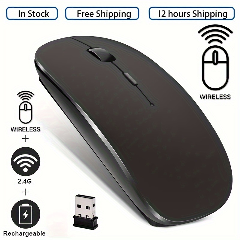 2.4GHz USB Wireless Optical Mouse Mice for Apple Mac Macbook Pro Air PC