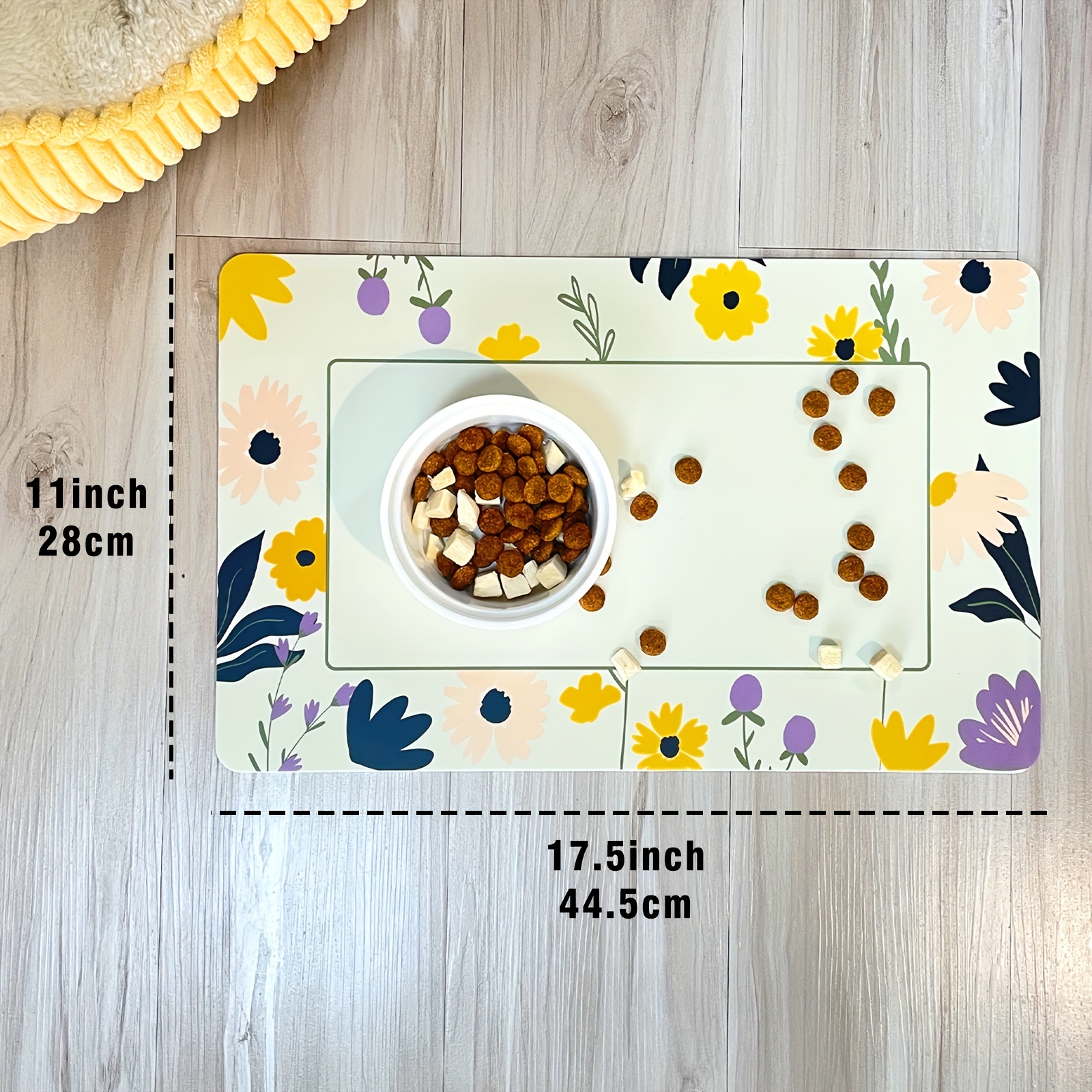 Keep Your Floors Clean & Dry With This Waterproof, Non-slip Pet Feeding Mat!  - Temu Italy