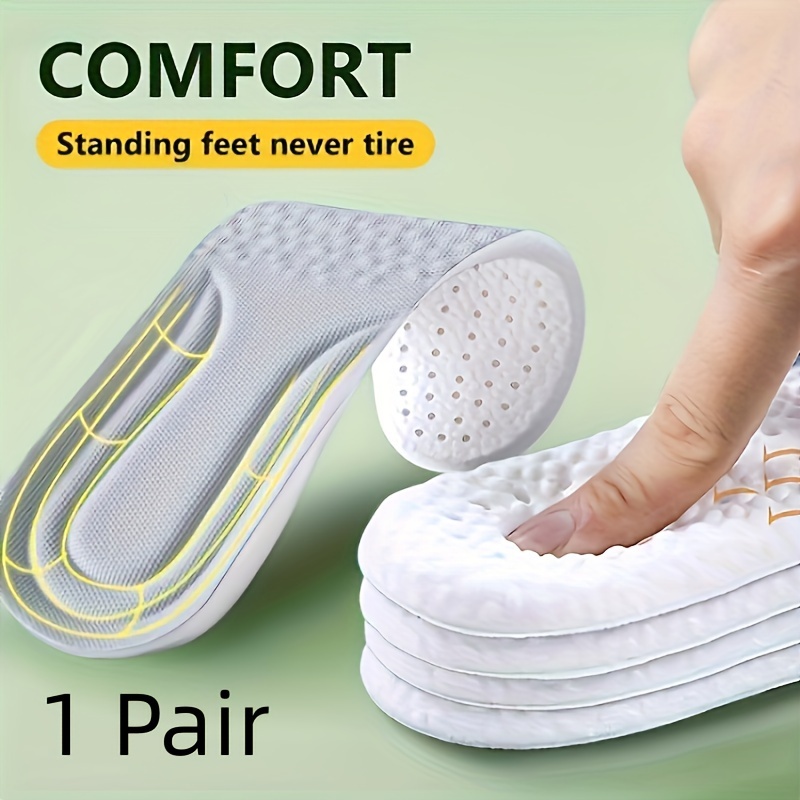 1pair Shock Absorption Comfortable Breathable Deodorant Insole