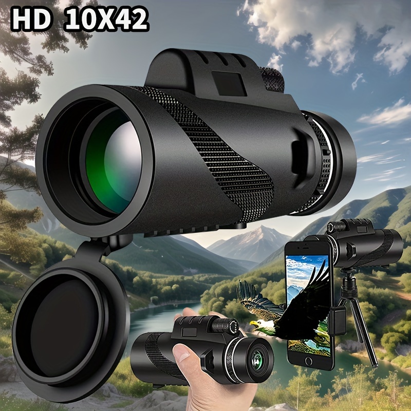 10 300X Zoom HD Portátil Fuerte Binoculares De Largo Alcance - Temu