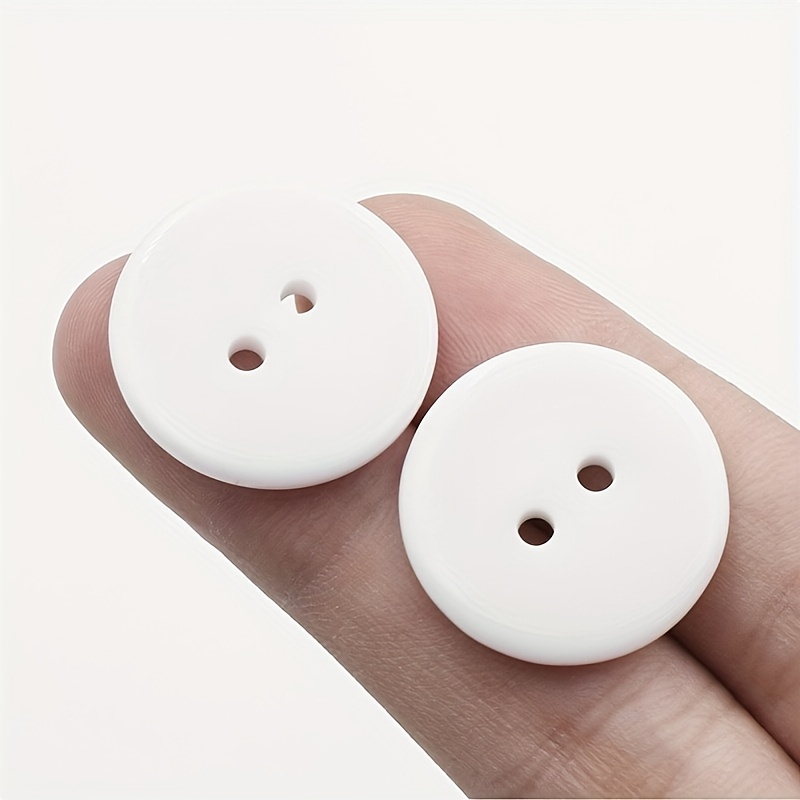Resin Round 2 Holes Buttons For Clothing Sewing Accessories - Temu