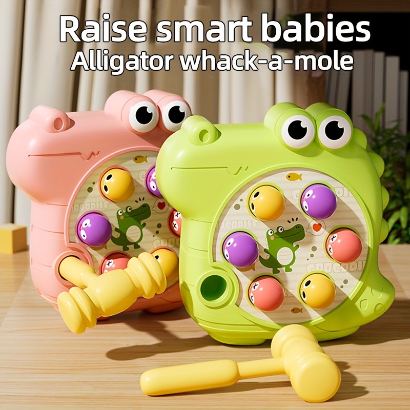 Whack Mole Game para niños pequeños, juguetes para niños de 3 años en  adelante, juguete interactivo para niños, 9 velocidades para